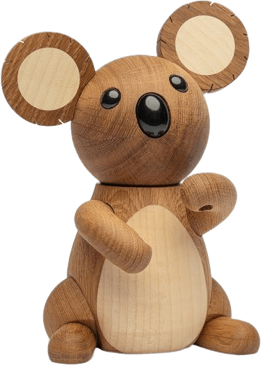 Dekoration Spring Copenhagen Aussie Koala Ek 17,5 Cm, från Spring Copenhagen, i färgen beige.