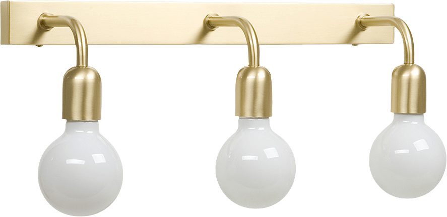 Vägglampa Regal 3 Lampor