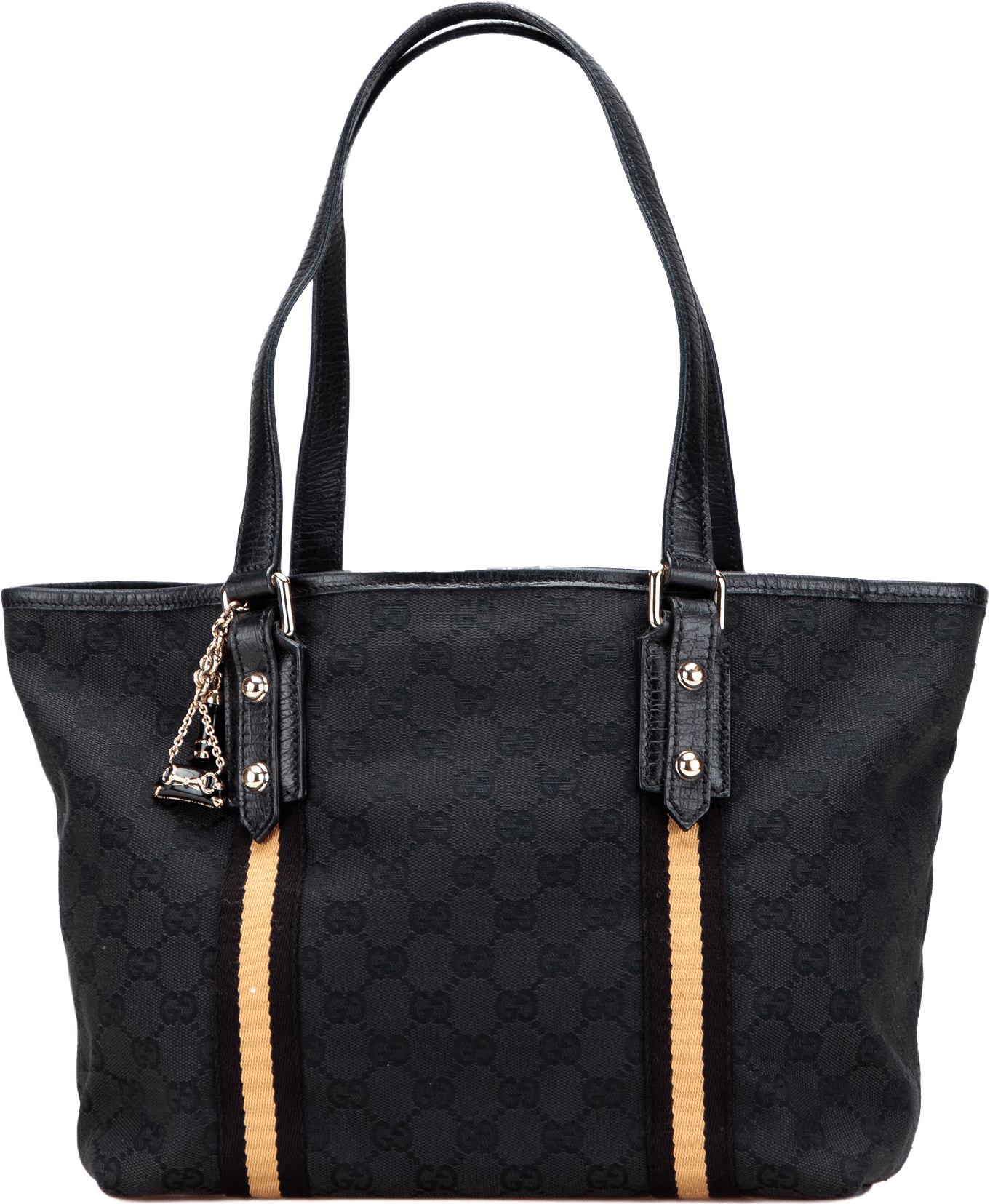 Gucci Gg Canvas Jolicoeur Tote, från Luxclusif, i färgen black.