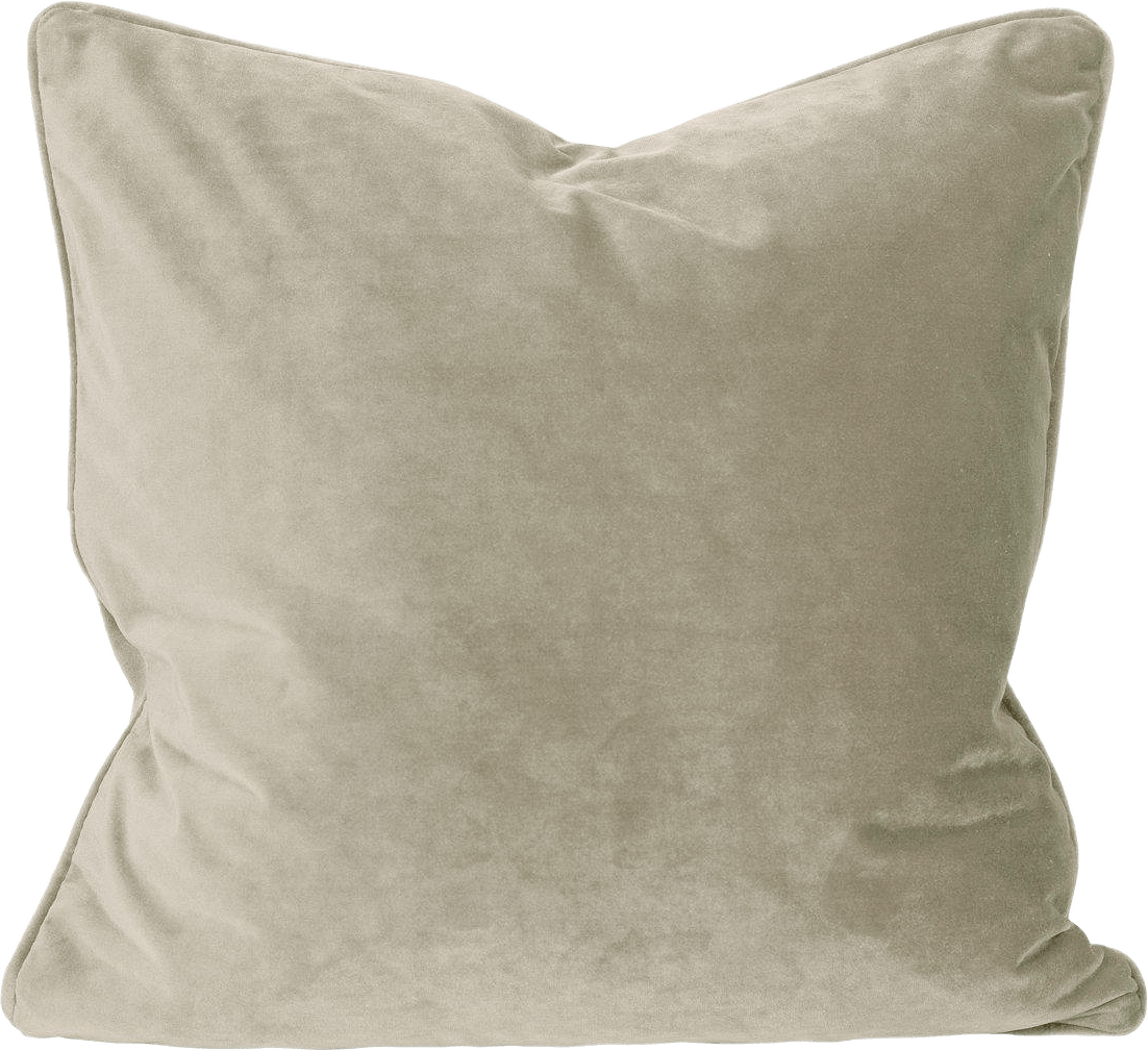 Elise Kuddfodral 45x45cm, från Svanefors, i färgen sand.