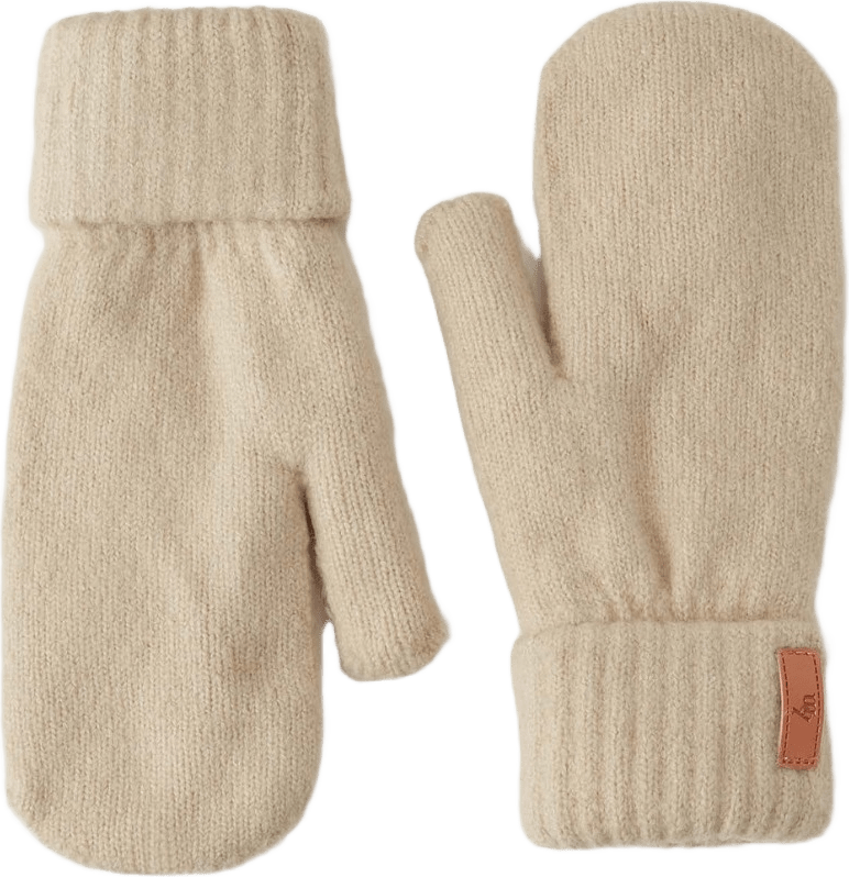 Mittens - Vuxen, från BabyMocs, i färgen beige.