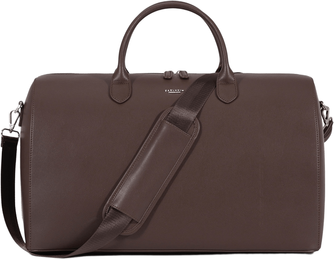 Voyage Weekendväska Läder, från Carlheim, i färgen brun.