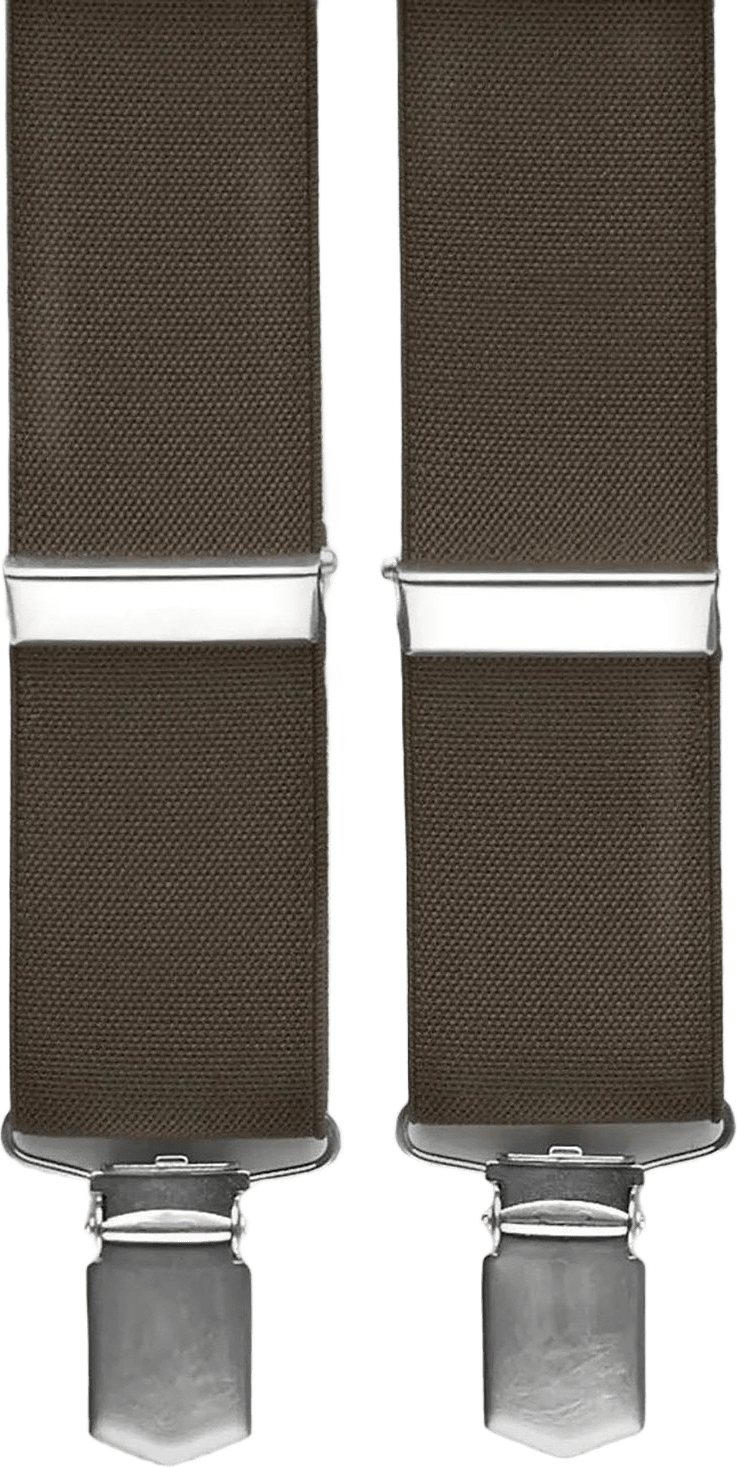 Suspenders Plain, från John Henric, i färgen brown.