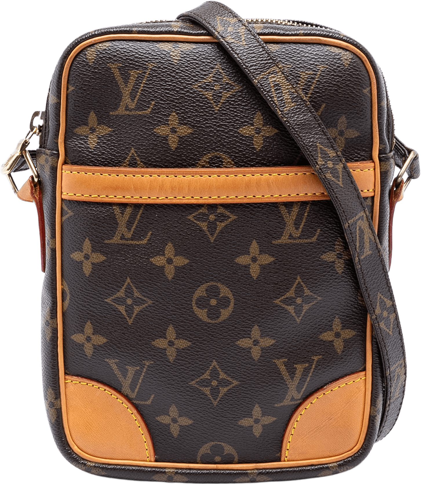 Louis Vuitton Monogram Danube, från Luxclusif, i färgen brown.