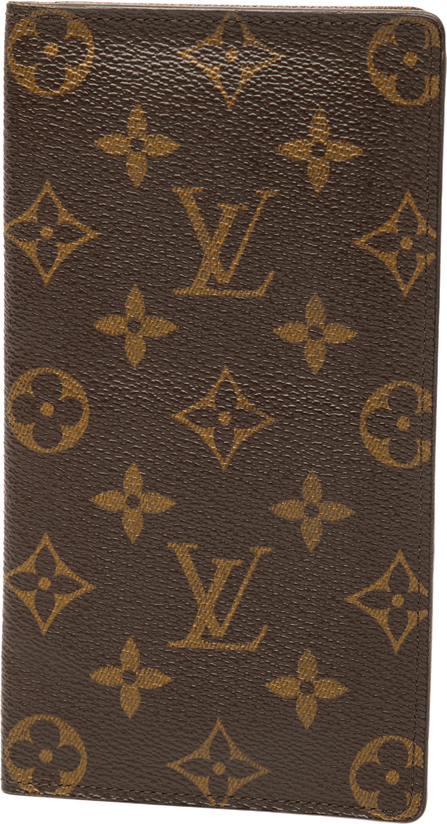 Louis Vuitton Monogram Brazza Long Wallet, från Luxclusif, i färgen brown.