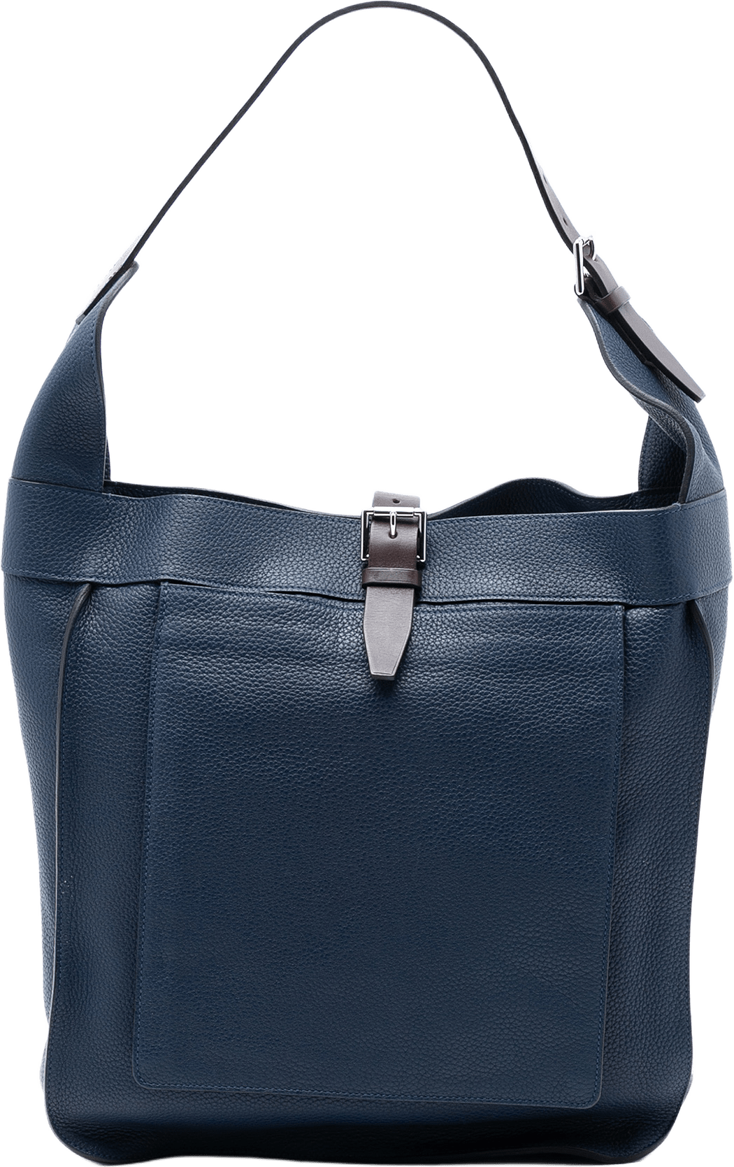 Hermès Clemence Marwari Pm, från Luxclusif, i färgen navy.