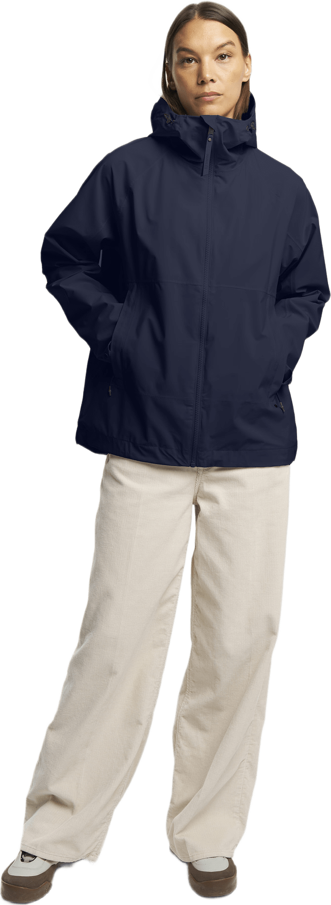 Monroe Mid Jacket Women, från Tenson, i färgen mörk marinblå.