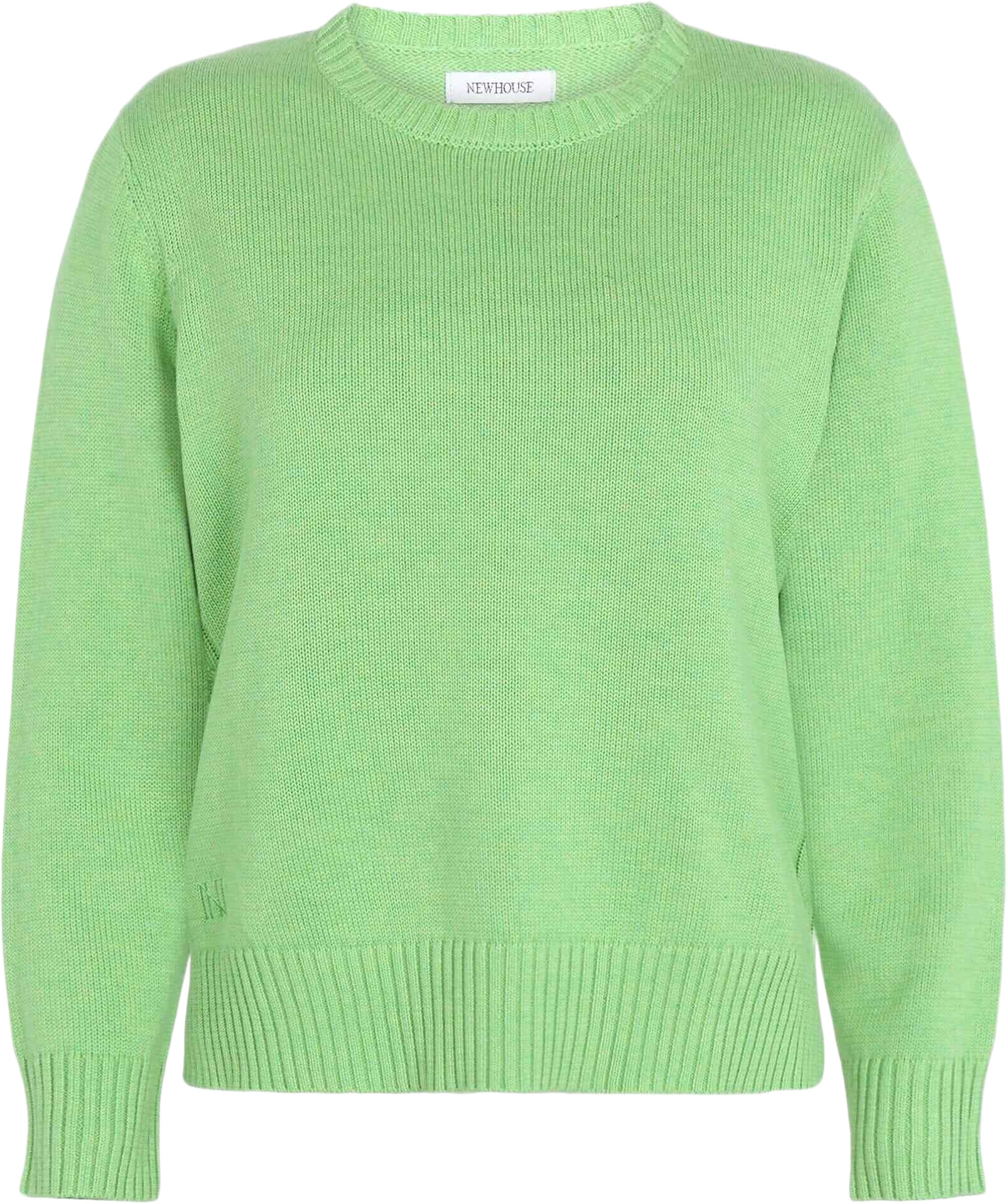 Roe Sweater, från Newhouse, i färgen grön.