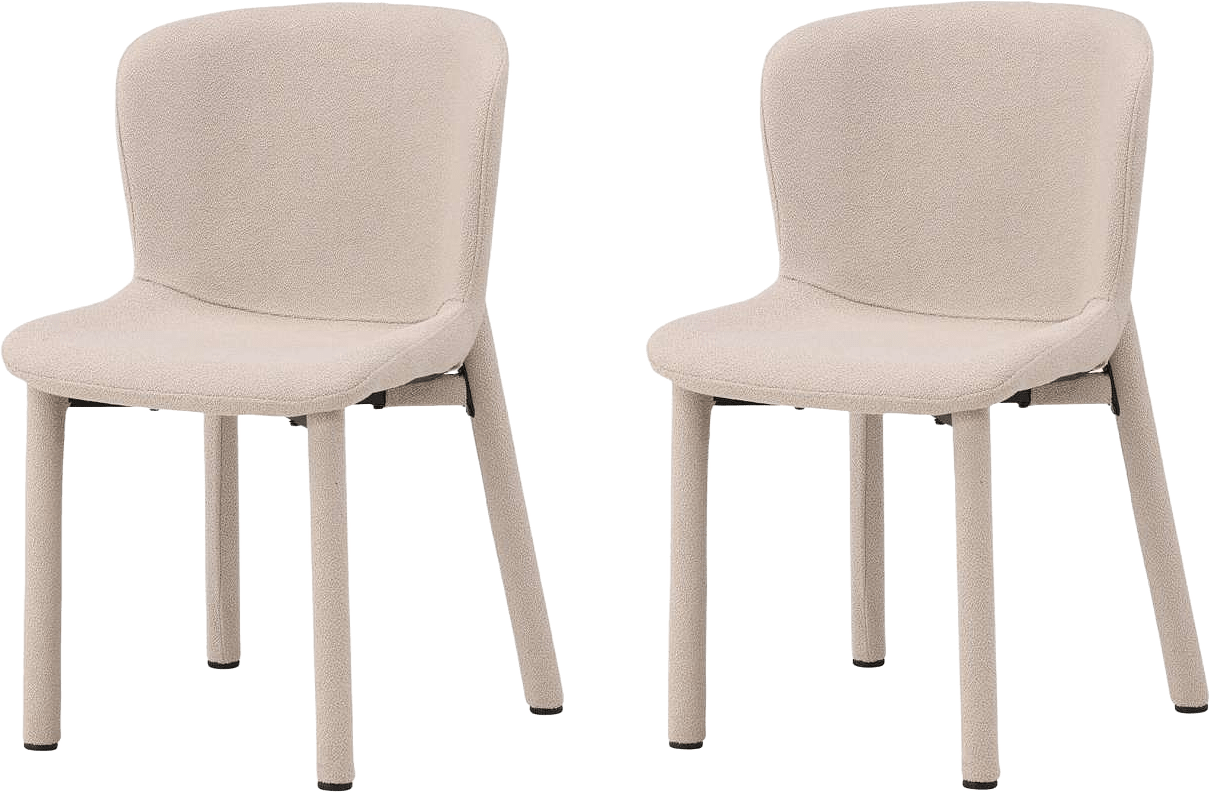 Astoria Matstol 2-pack, från Venture Home, i färgen beige.