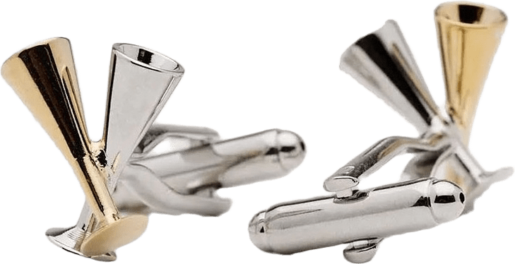 Cufflinks Glass