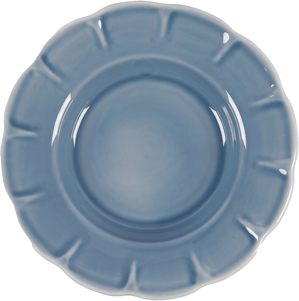 Everyday Charm Djup Tallrik - 25 Cm, från Pick A Poppy, i färgen light blue.