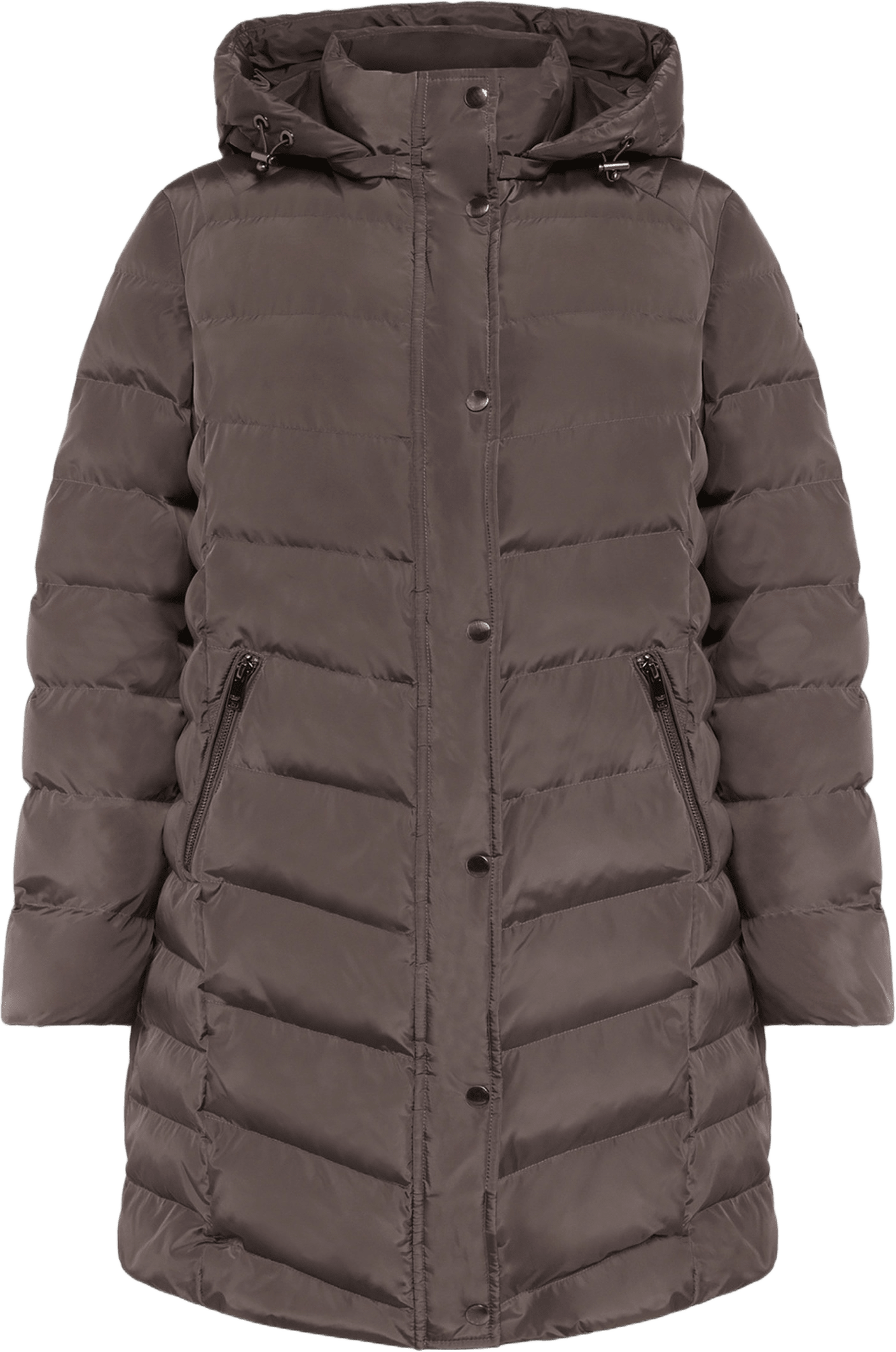 Patrice Coat, från Saki, i färgen mole brown.