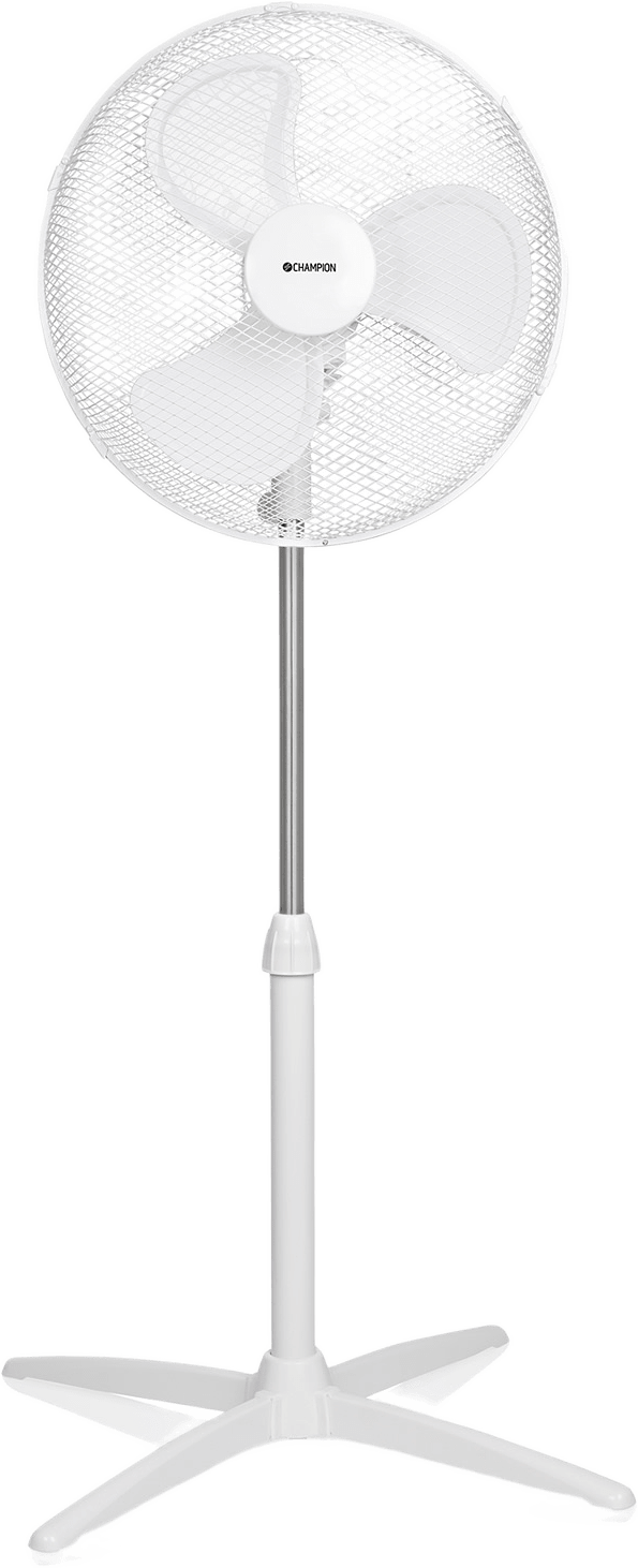 Golvfläkt 40cm Gf130 Vit, från Champion Nordic, i färgen vit.