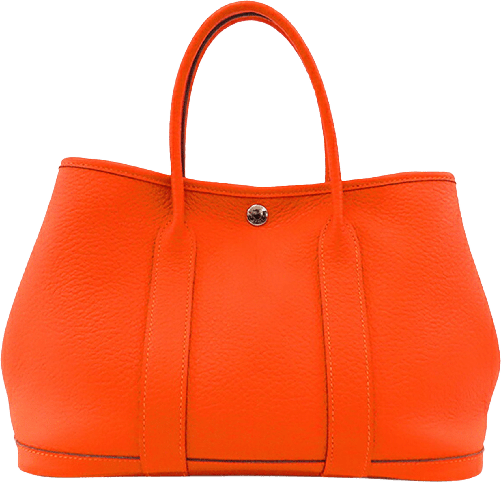 Hermès Negonda Garden Party 30, från Luxclusif, i färgen dark orange.