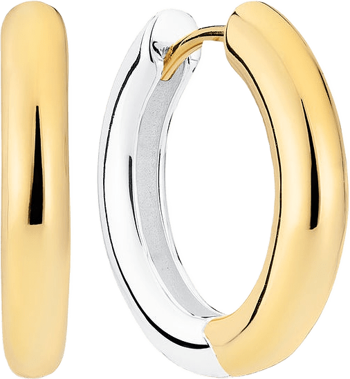 Örhängen Carrara Pianura, från Sif Jakobs Jewellery, i färgen gold - silver.