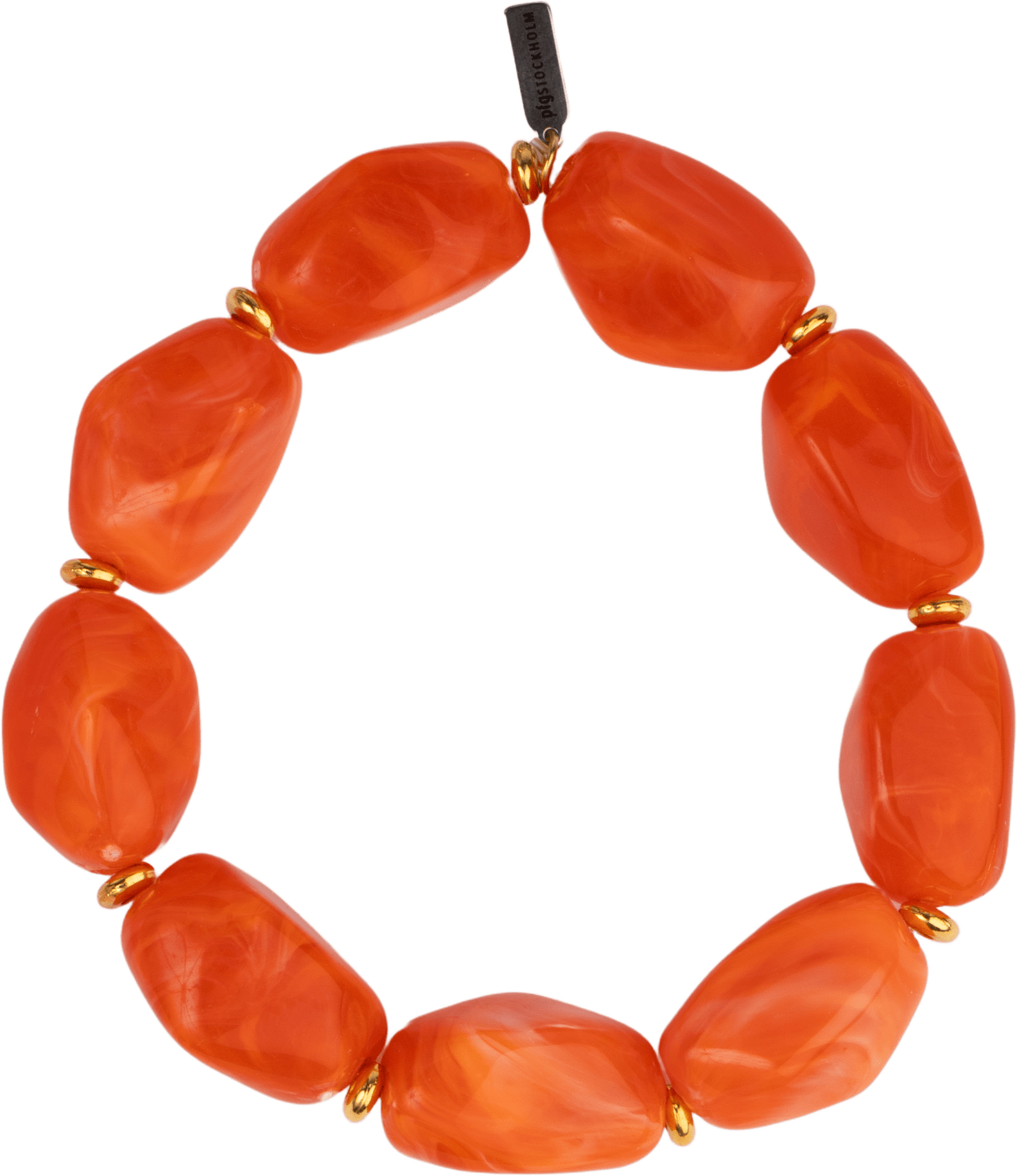 Verona Armband, från pfgSTOCKHOLM, i färgen orange.