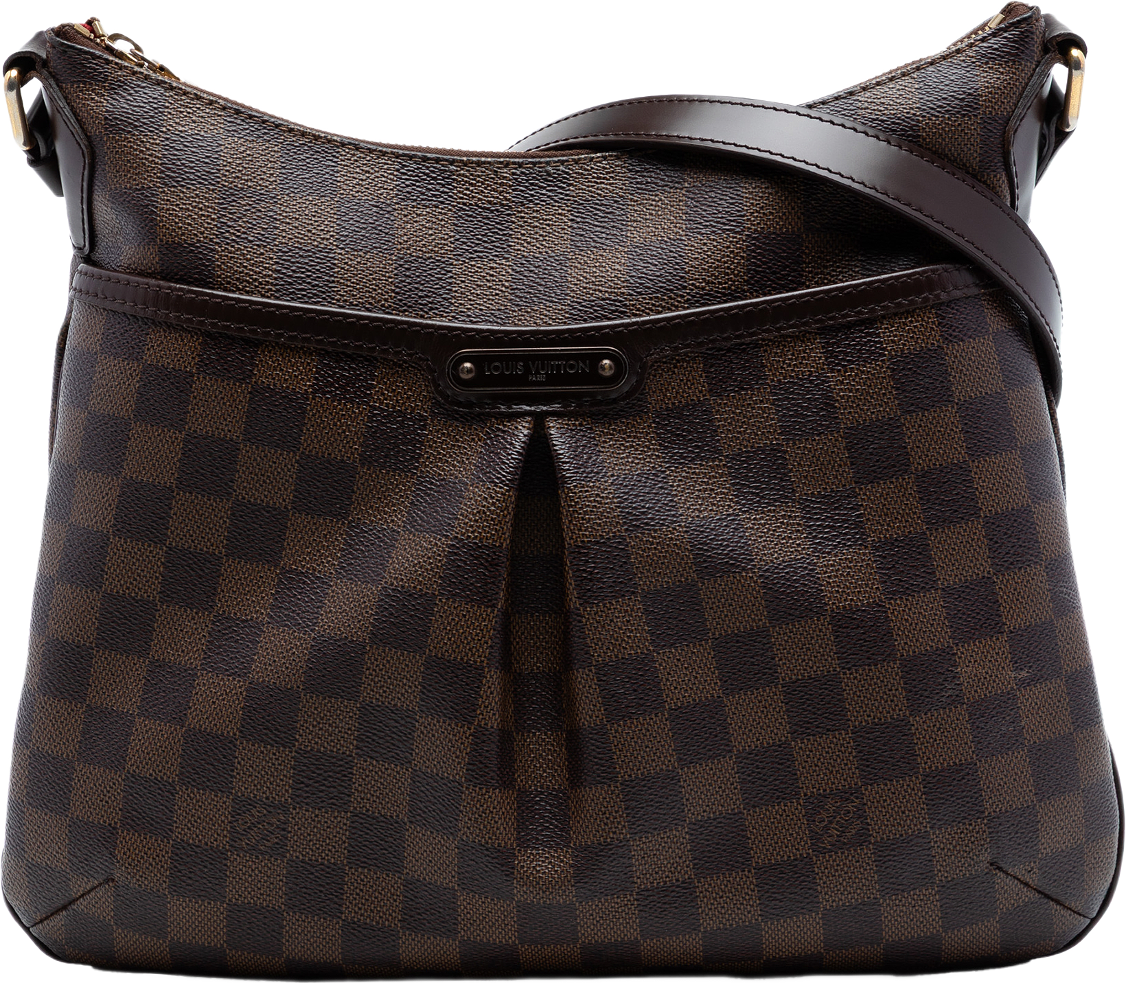 Louis Vuitton Damier Ebene Bloomsbury Pm, från Luxclusif, i färgen brown.