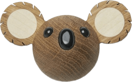 Dekoration Spring Copenhagen Magnet Matilda Koala Ek/lönn, 6 Cm, från Spring Copenhagen, i färgen beige.