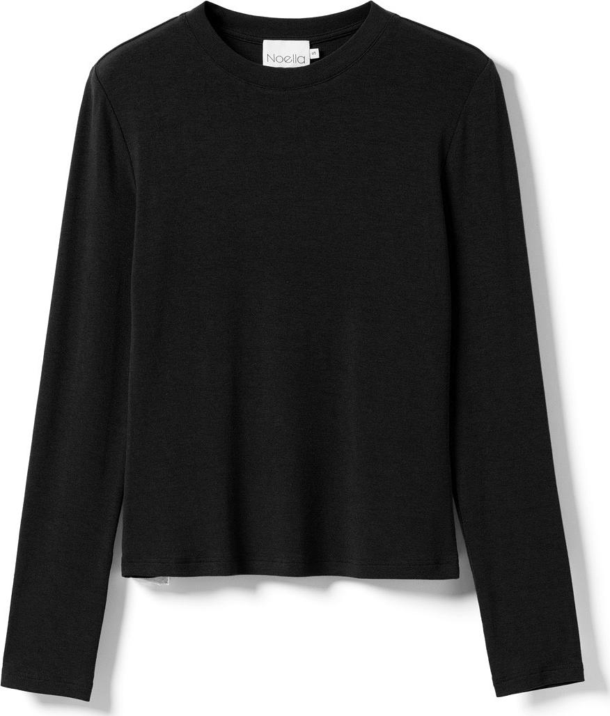 Lidie Ls Top - Black, från Noella, i färgen black.