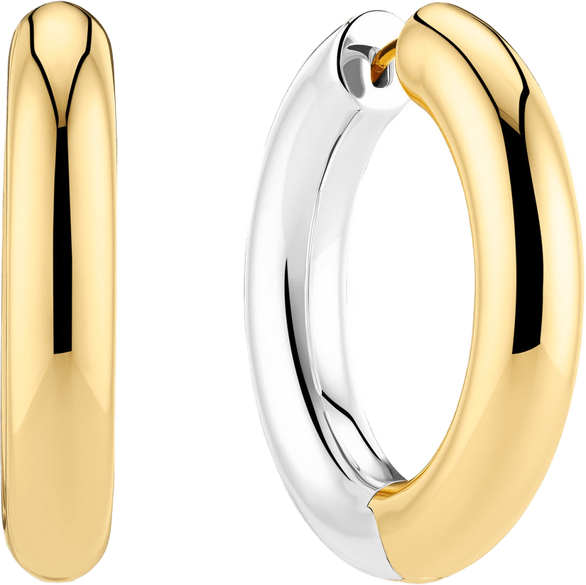 Örhängen Carrara Pianura, från Sif Jakobs Jewellery, i färgen gold - silver.