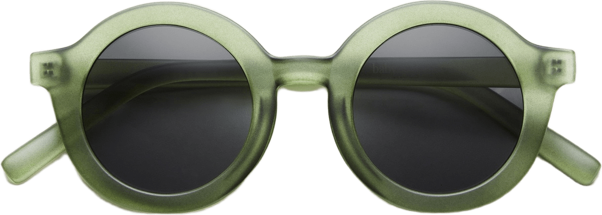 Babymocs Solglasögon Signature Round - Barn, från BabyMocs, i färgen green.