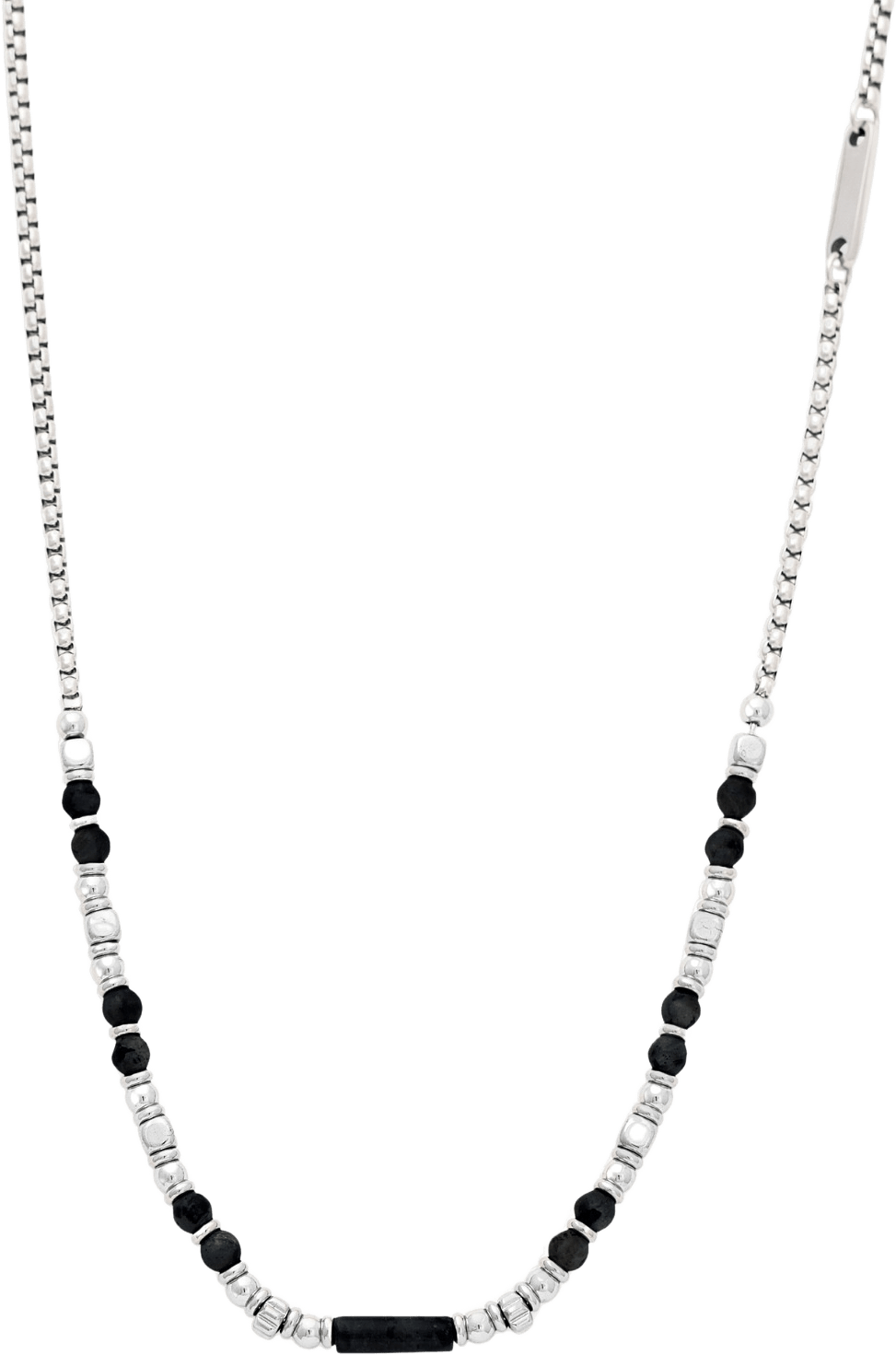 Hopper | Stålhalsband | Svart, från by BILLGREN, i färgen steel black.
