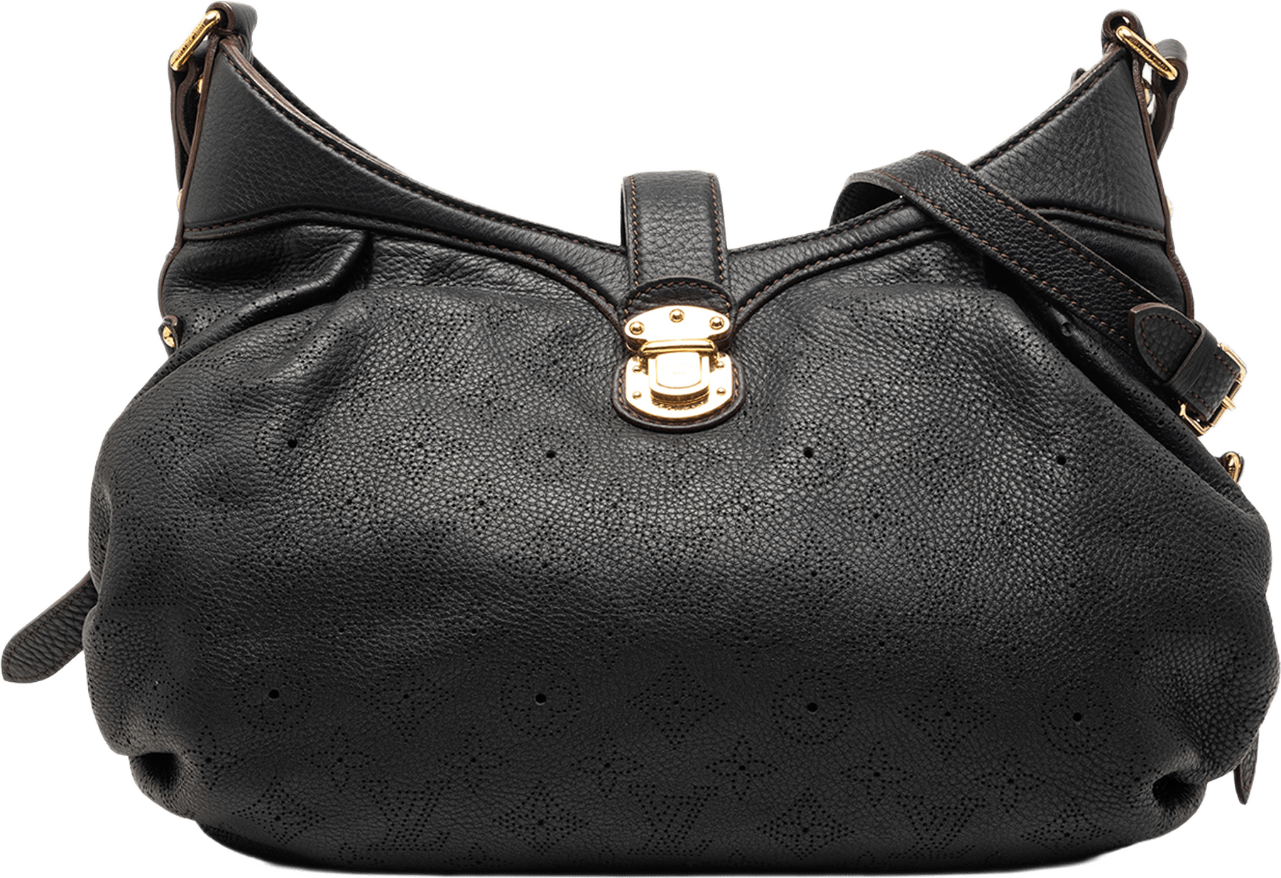Louis Vuitton Monogram Mahina Xs, från Luxclusif, i färgen svart.