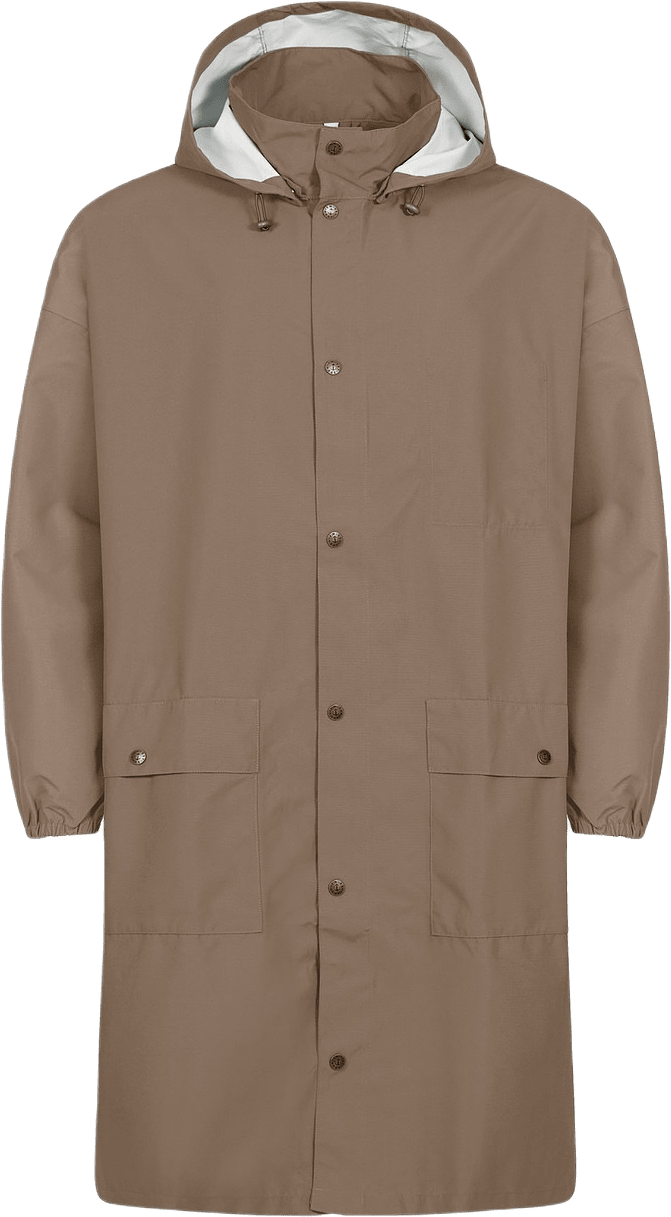 Gbg Regnponcho, från emmamalena, i färgen beige.