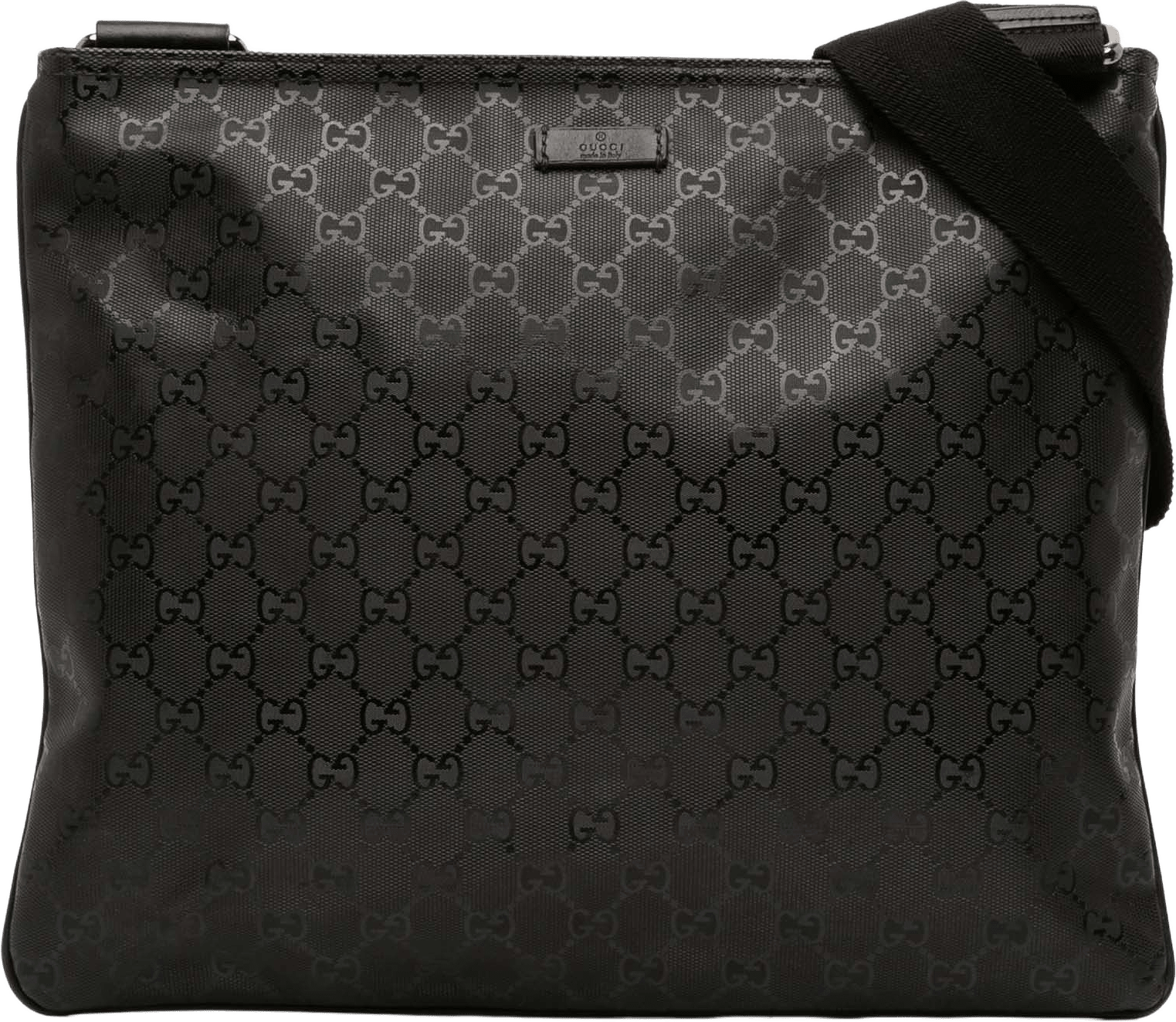 Gucci Gg Imprime Crossbody, från Luxclusif, i färgen black.