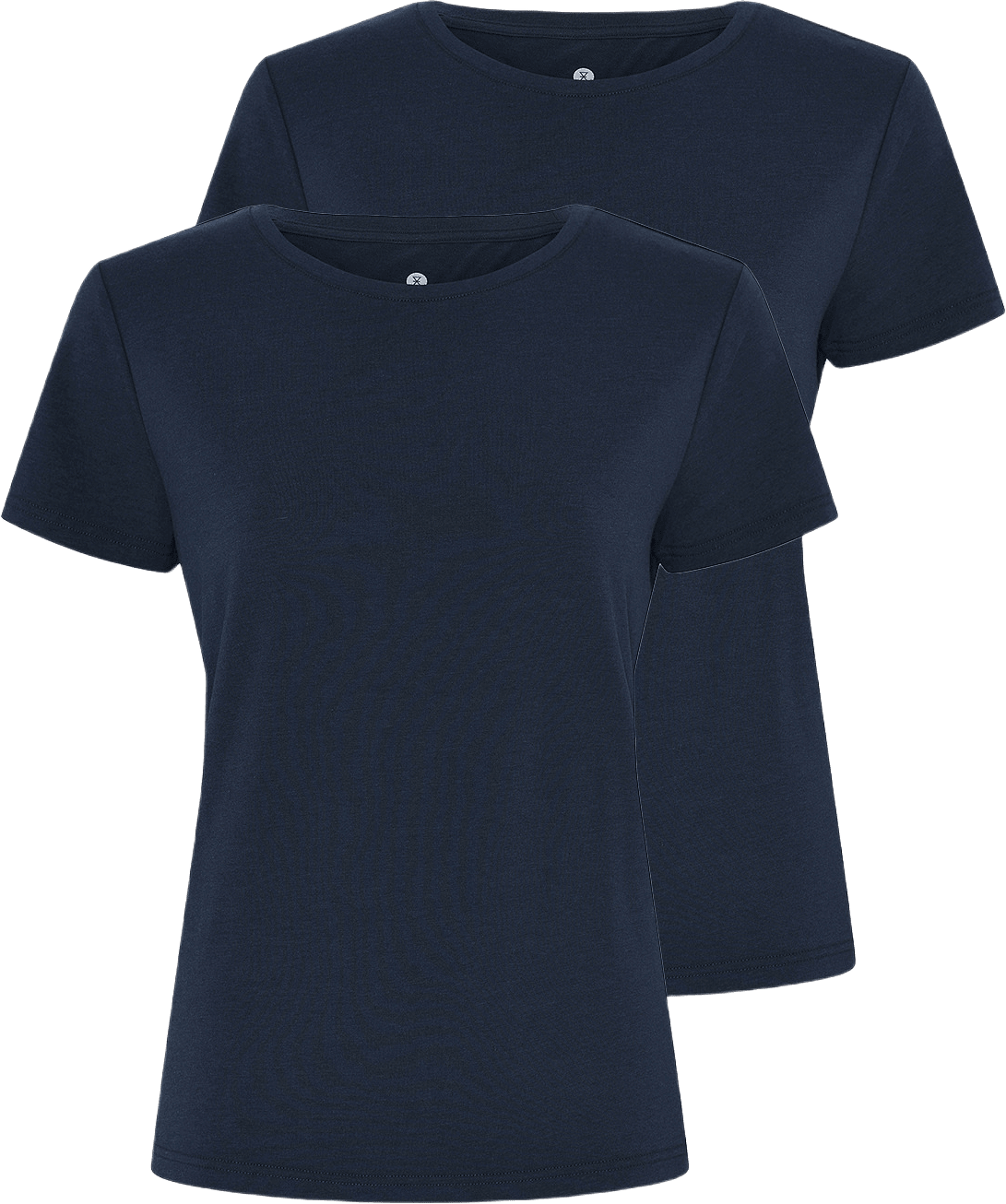 2-pack Bambu, T-shirt, Brun, från JBS of Denmark, i färgen navy.