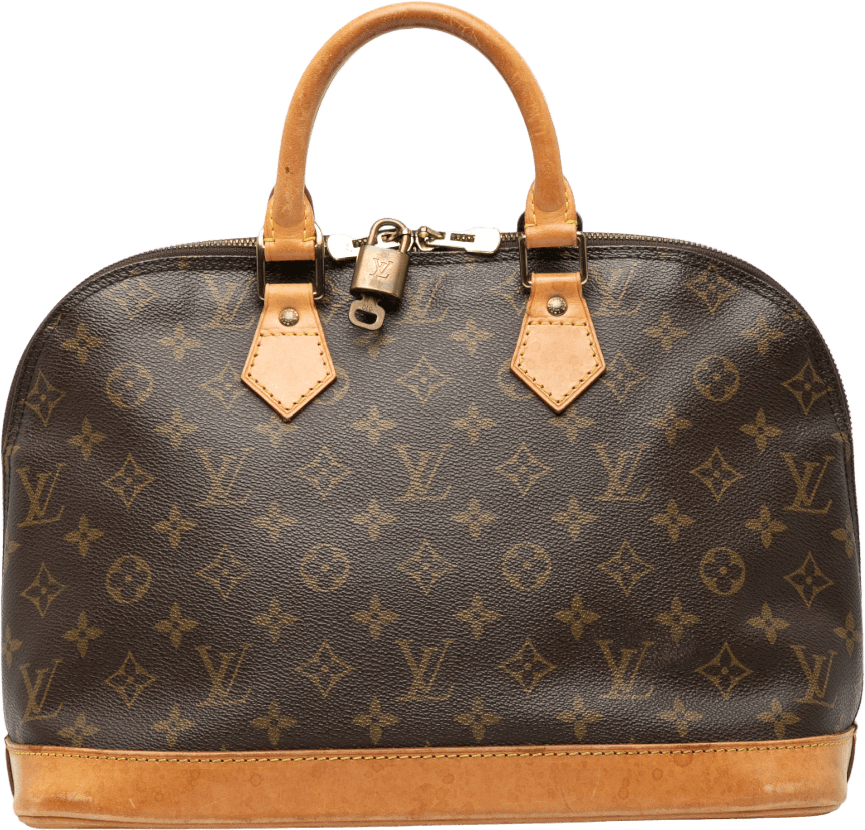 Louis Vuitton Monogram Alma Pm, från Luxclusif, i färgen brown.