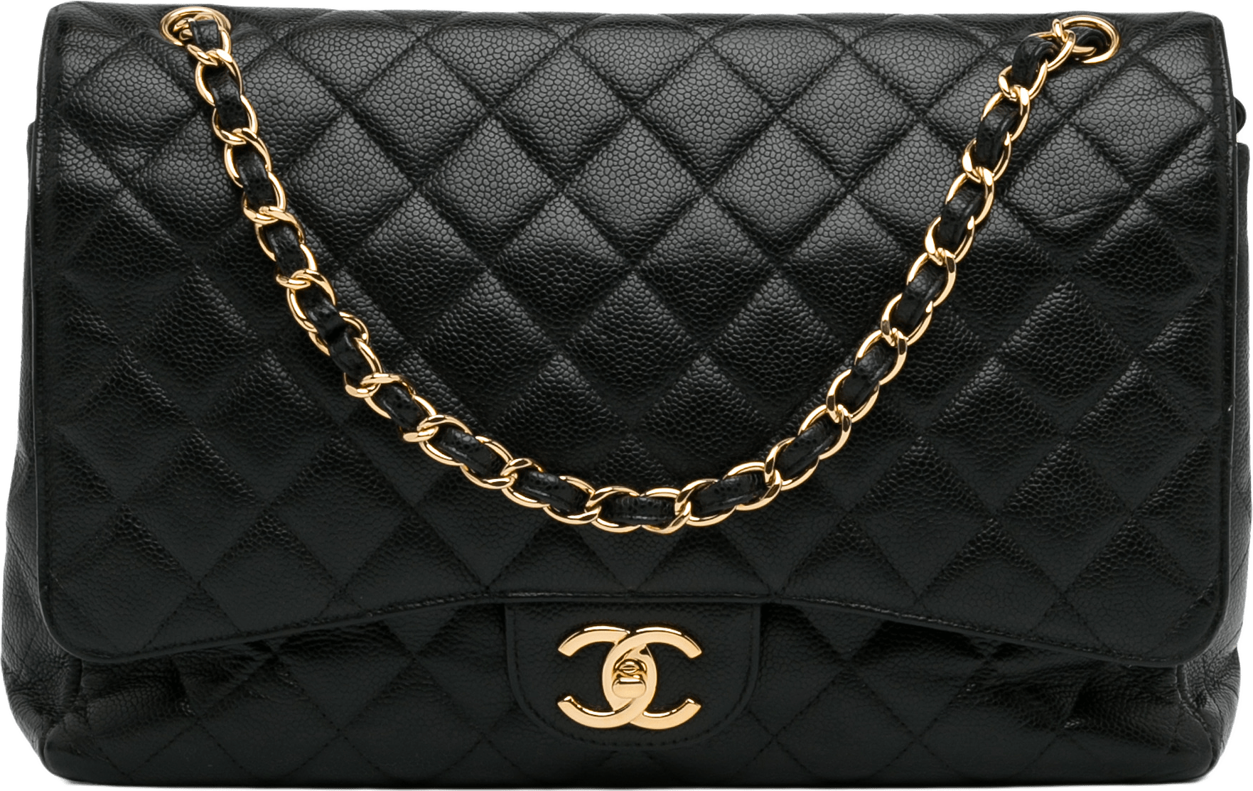 Chanel Maxi Classic Caviar Double Flap