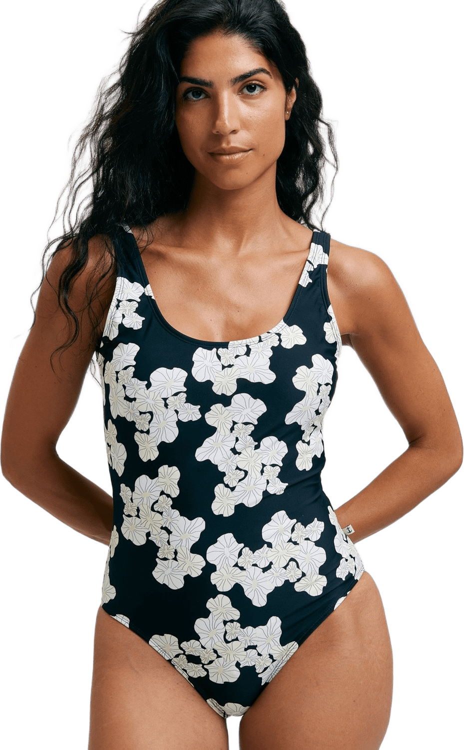 Lisa Baddräkt Havstulpan, från emmamalena, i färgen svart.