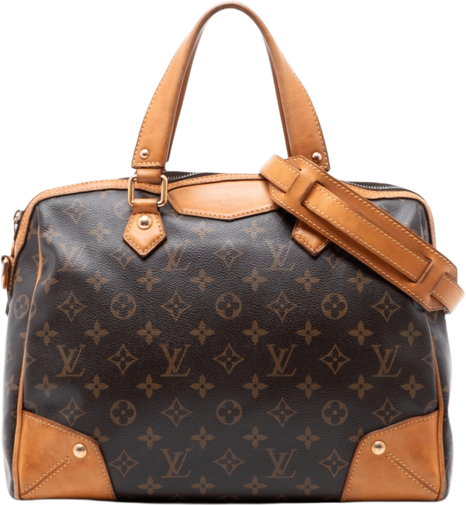 Louis Vuitton Monogram Retiro Pm, från Luxclusif, i färgen brown.