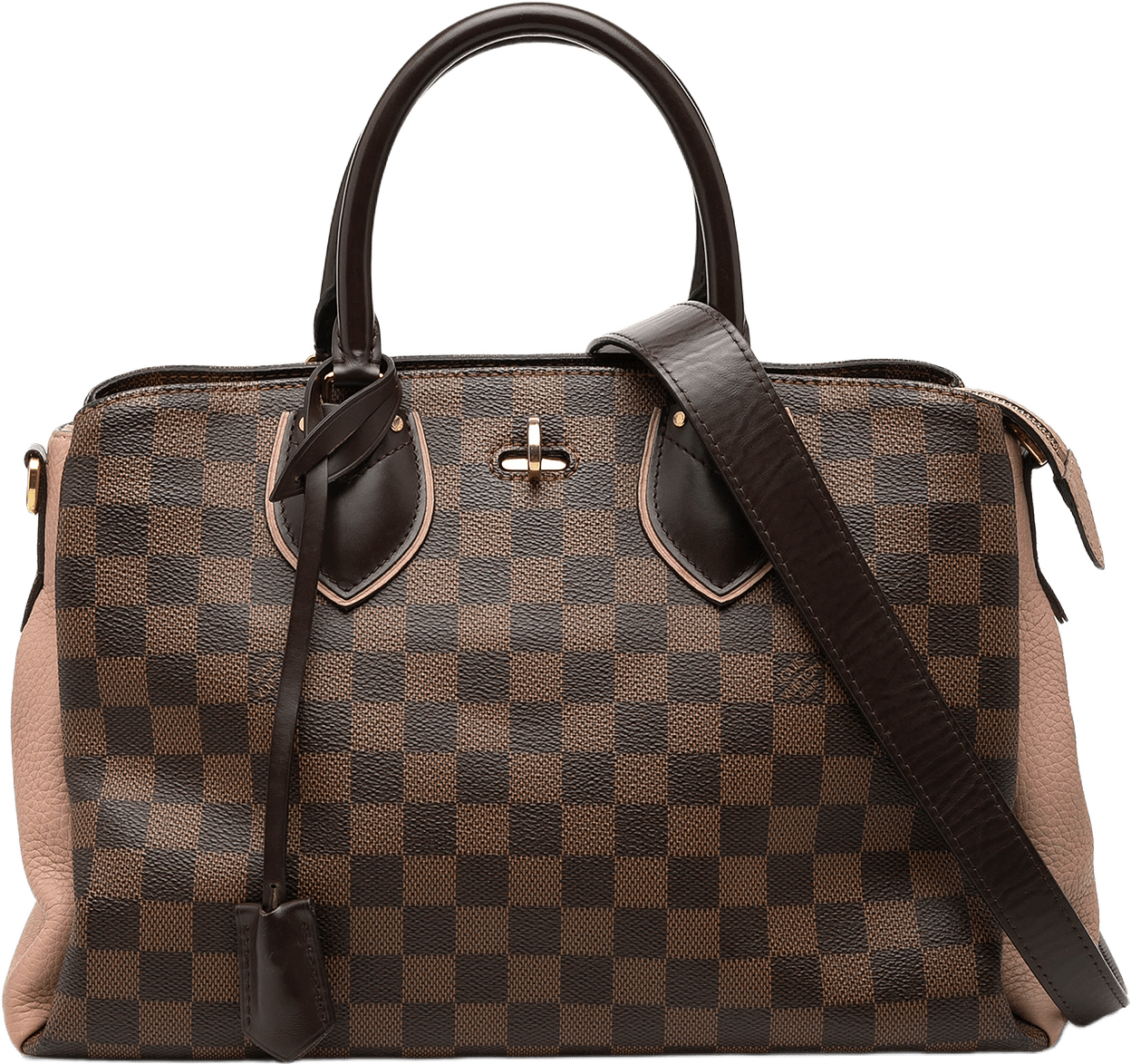 Louis Vuitton Damier Ebene Normandy, från Luxclusif, i färgen brown.
