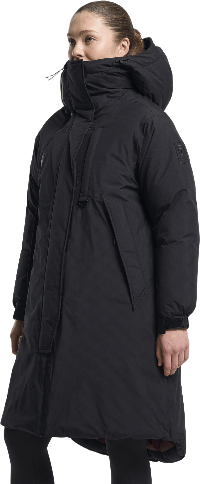 Kenun Parka Women, från Tenson, i färgen svart.