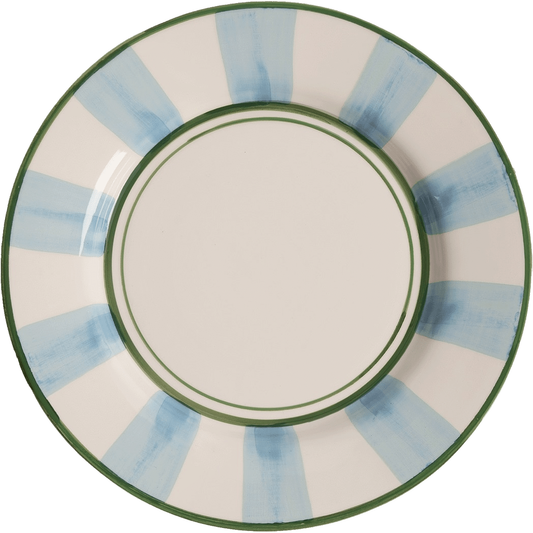 Circus Tallrik - 28 Cm, från Pick A Poppy, i färgen blue.