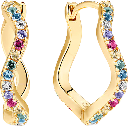 Ellera Waves Grande Earrings