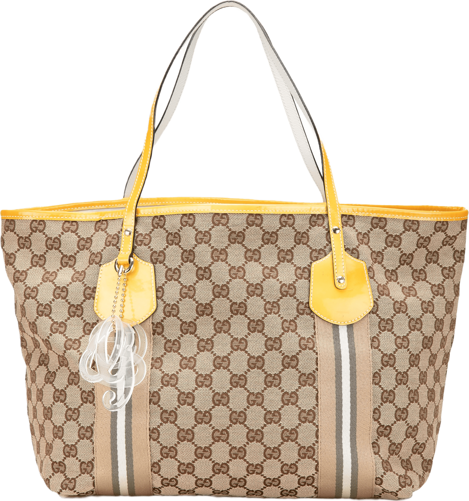 Gucci Gg Canvas Web Jolie Tote