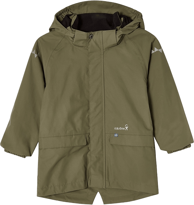 Isbjörn Cyclone Skaljacka, från ISBJÖRN of Sweden, i färgen moss.