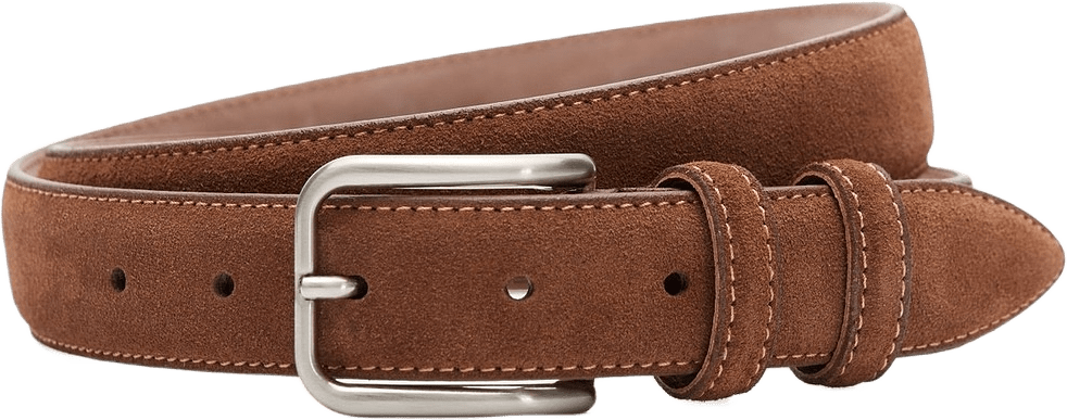 Suede Belt, från John Henric, i färgen brown.