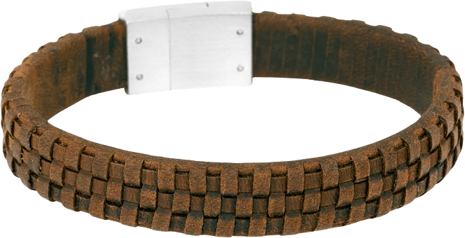 Loke Läderarmband, från by BILLGREN, i färgen brown.