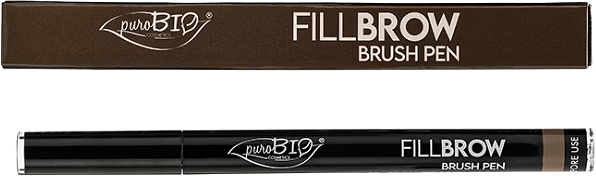 Eyebrow Fillbrow Brush Pen, från PuroBio, i färgen soft brown 02.