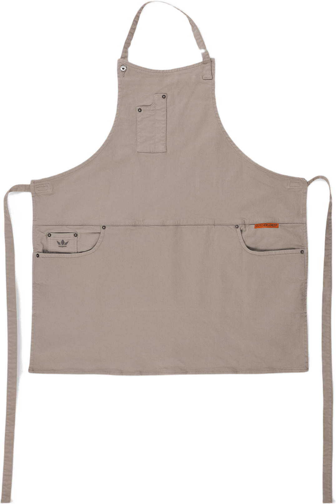 Bbq Förkläde 66x67cm, från Dutchdeluxes, i färgen grey.