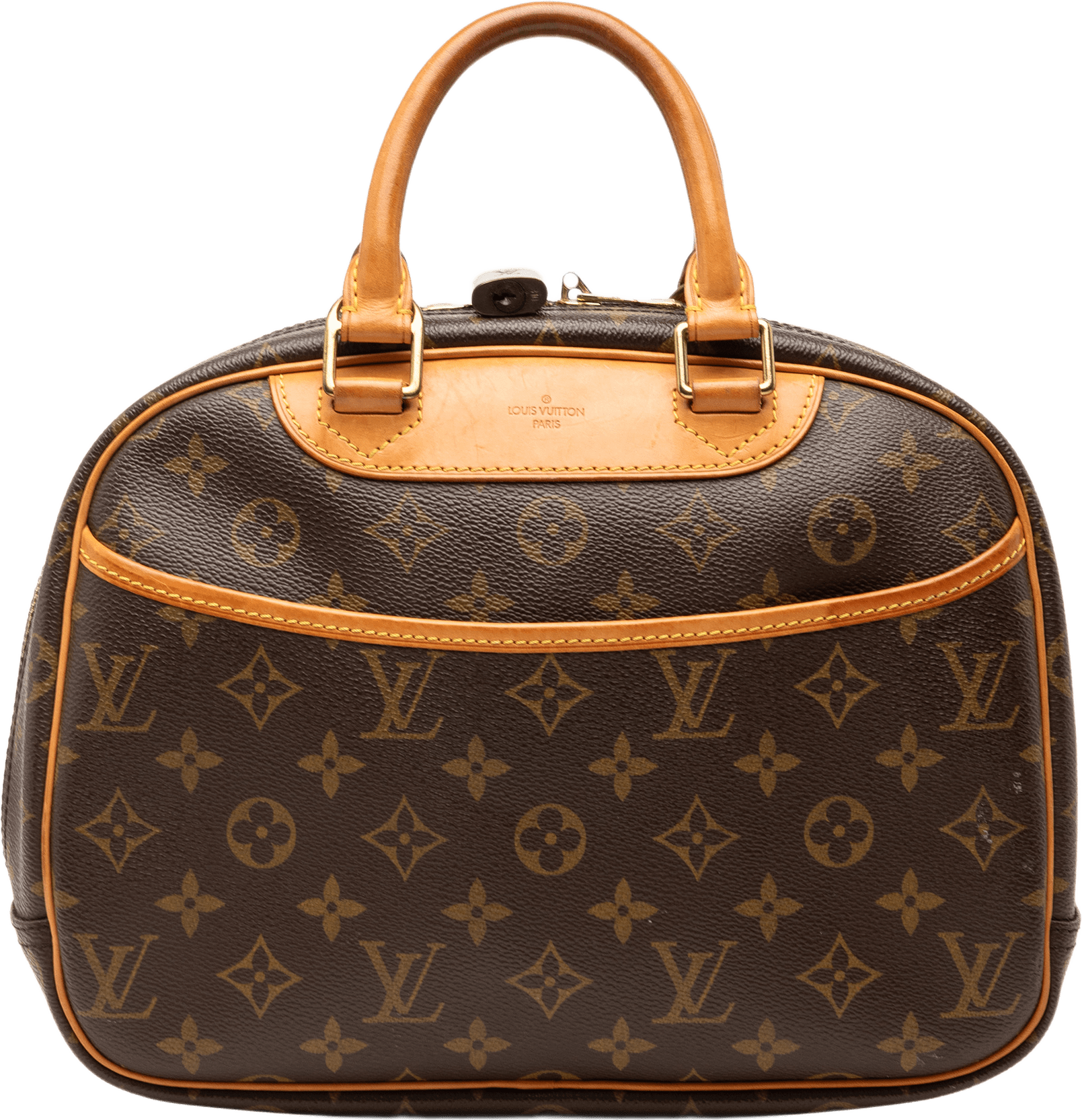Louis Vuitton Monogram Trouville, från Luxclusif, i färgen brun.