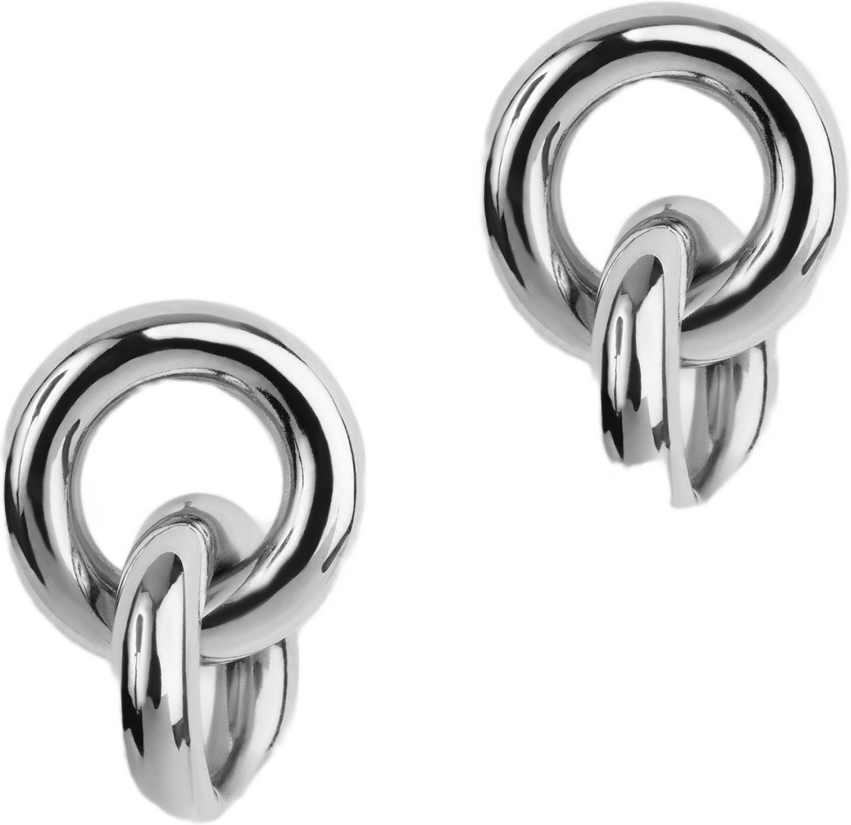 Erica Örhänge, från pfgSTOCKHOLM, i färgen silver.