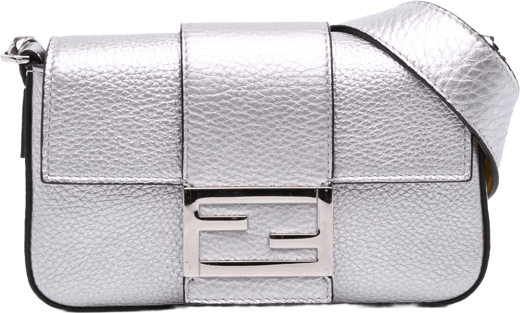Fendi Leather Baguette Crossbody