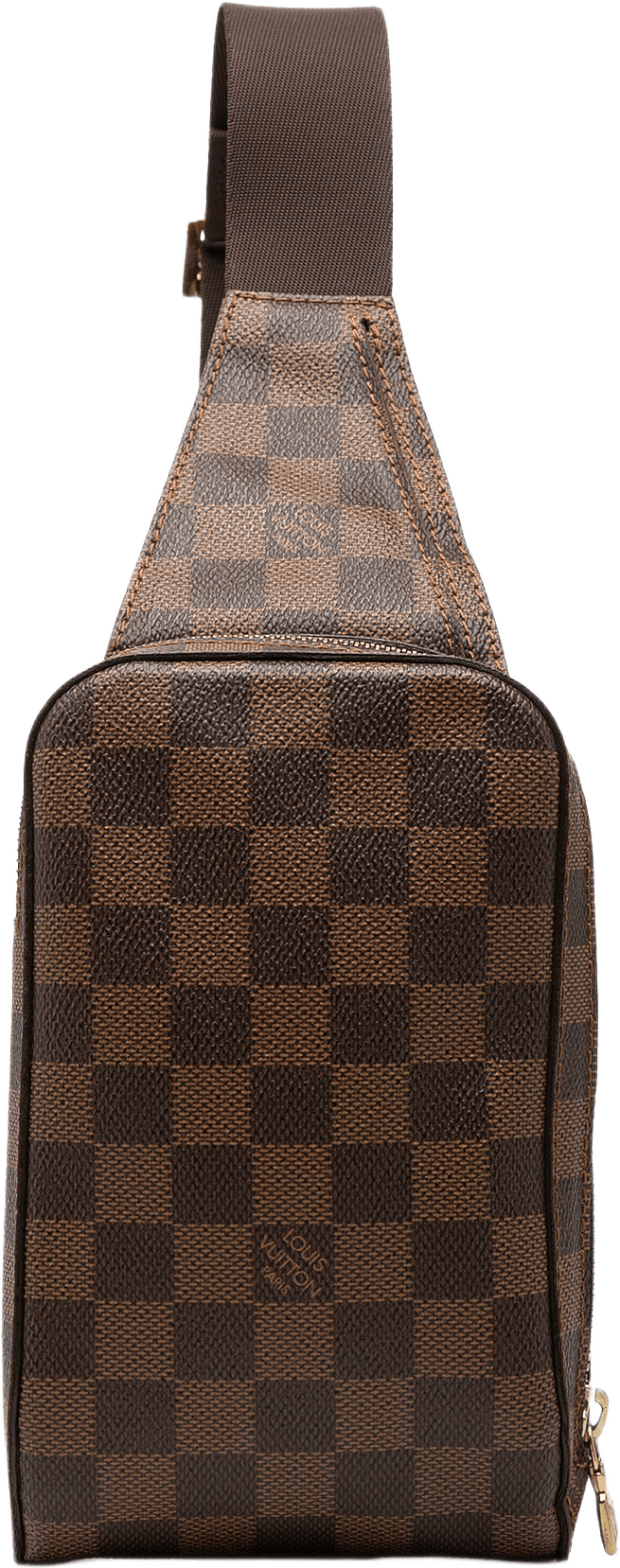 Louis Vuitton Damier Ebene Geronimos, från Luxclusif, i färgen brun.