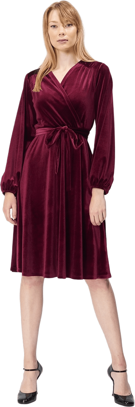 Dagny Dress Red