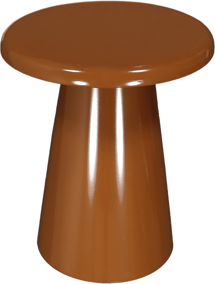 Bord Oscar Dia 34,5cm, från Created by Designtorget, i färgen rost.